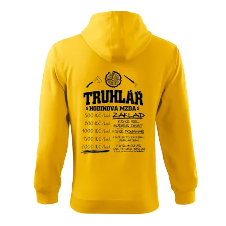 Hodinová mzda truhlář