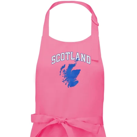 Scotland nápis s mapou