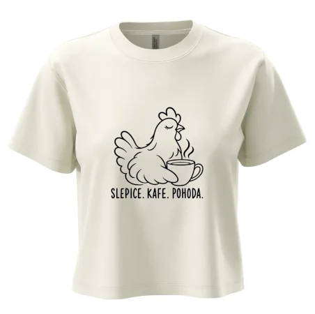 Slepice s kávou a pohodou