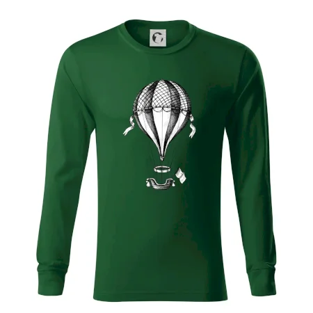 Horkovzdušný balón  kreslený