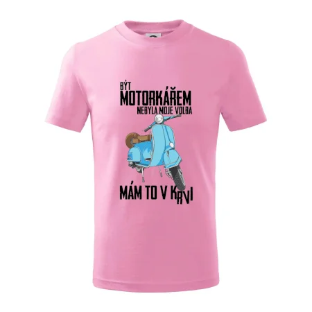 Být motorkářem nebyla moje volba skútr