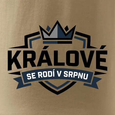 Erb a koruna - králové se rodí v srpnu