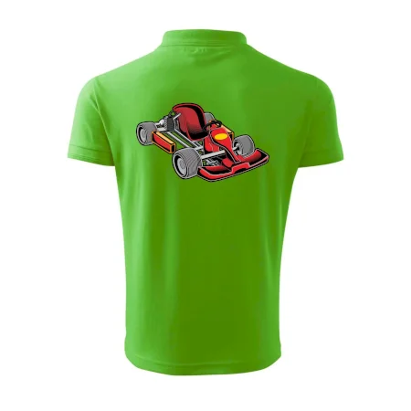 Motokára červená