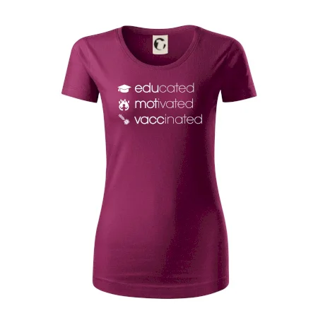 Educated motivated vaccinated