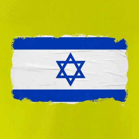Izraelská vlajka plakát
