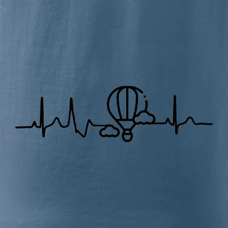 EKG létání balonem