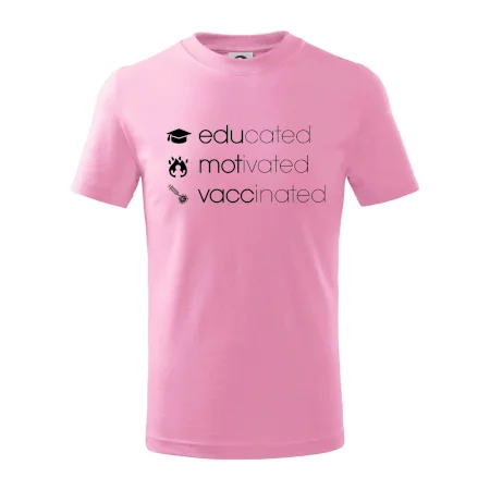Educated motivated vaccinated