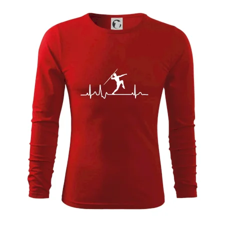 EKG hod oštěpem muž