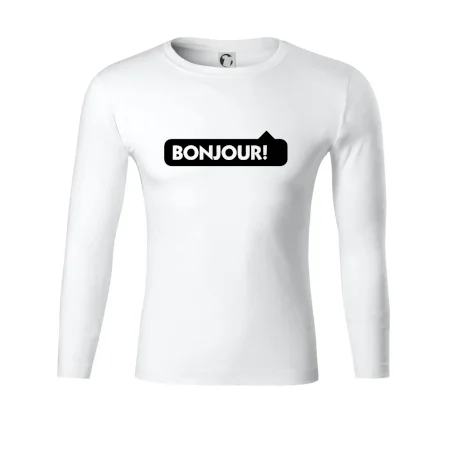 Nápis Bonjour