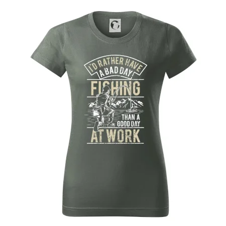 Fishing at work