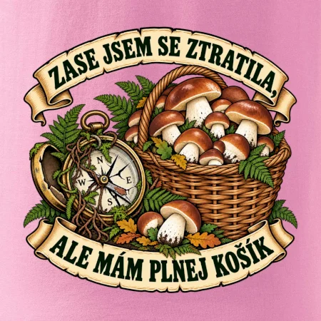 Zase jsem se ztratil, ale mám plnej košík