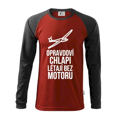 Opravdovi chlapi létají bez motoru