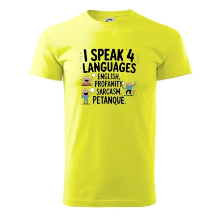 I speak 4 language - Petanque
