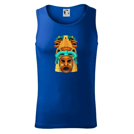 Mayové maska s pyramidou