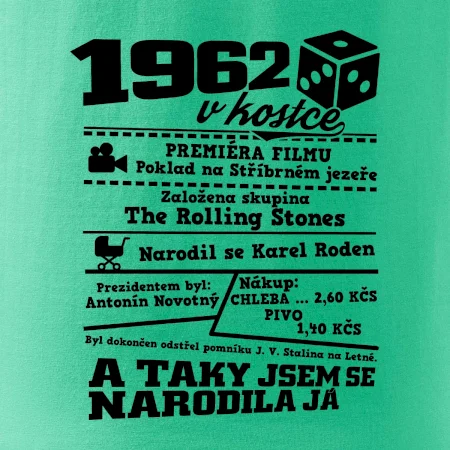 1962 v kostce