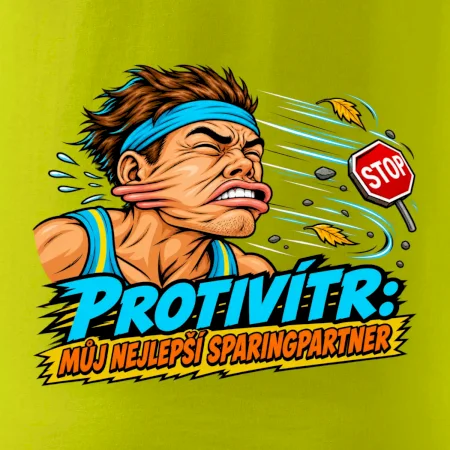 Běžecký protivítr můj sparingpartner
