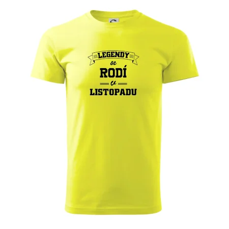 Legendy se rodí v listopadu