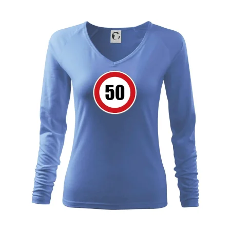 Dopravní značka - omezení rychlosti 50