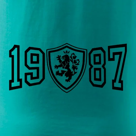 Narozeninový motiv - znak - 1987