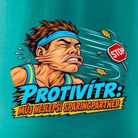 Běžecký protivítr můj sparingpartner