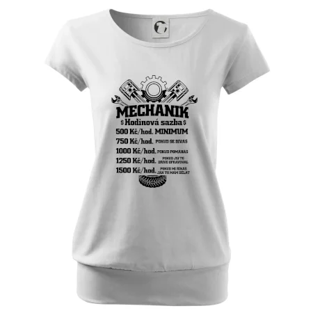 Mechanik - hodinová sazba