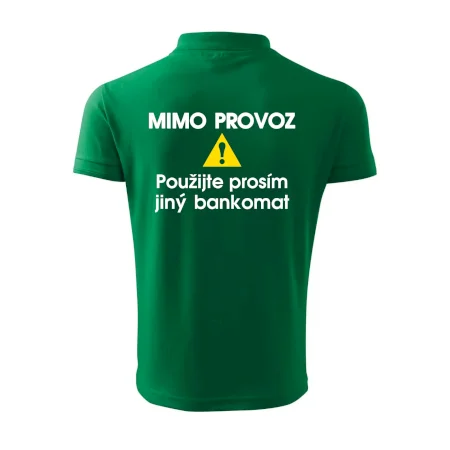 Mimo provoz - použijte jiný bankomat