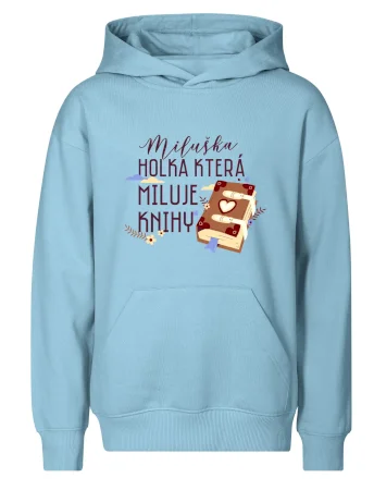 Kniha - Holka, která miluje knihy -  Vaše jméno