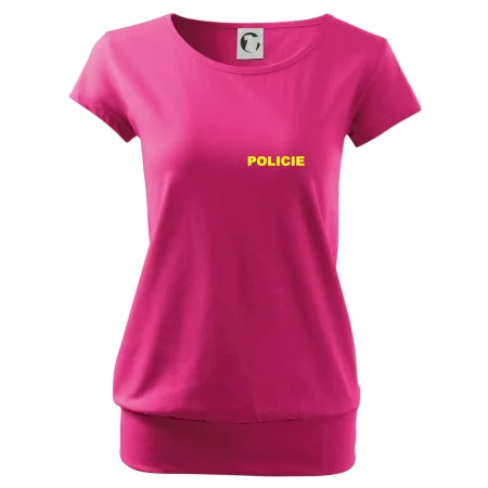 Policie Nápis žlutý