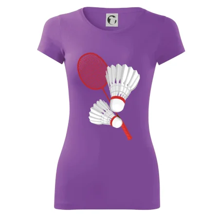 Badminton - pálka a košík