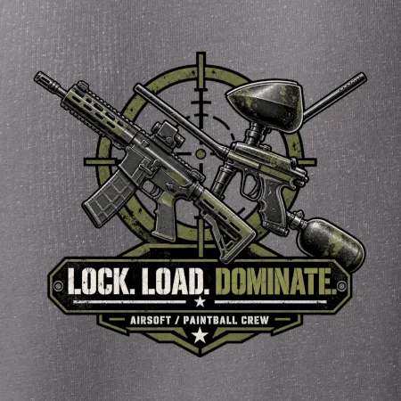 Taktická výzva lock load dominate airsoft