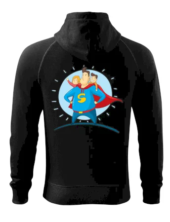 Táta superman - holka a kluk