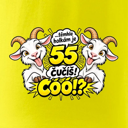 Těmhle holkám je 55, čučíš co?
