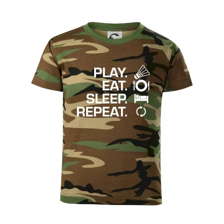 Play Eat Sleep Repeat badminton
