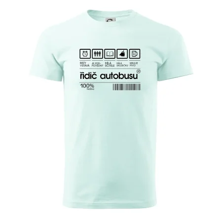 Čárový kód řidič autobusu