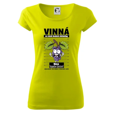 Vinná réva odsouzena Tramín červený