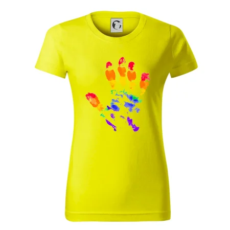 LGBT hand print