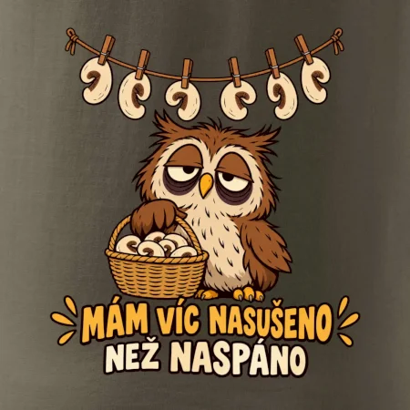 Mám víc nasušeno než naspáno
