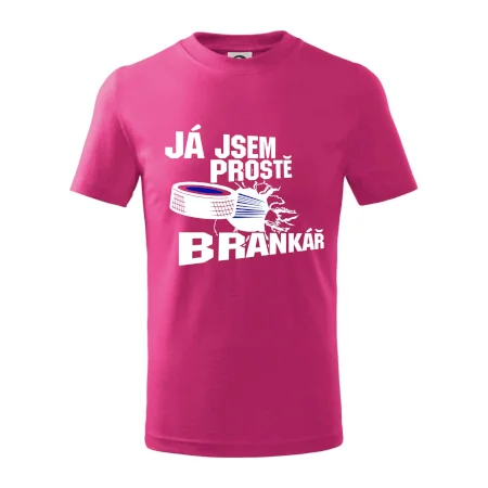Ja jsem prostě brankář hokej
