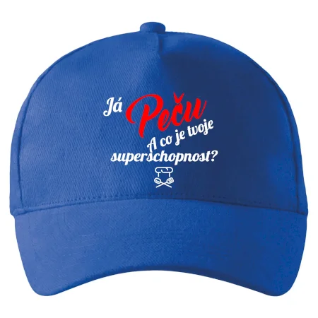 Já peču - tvoje superschopnost? šikmý nápis