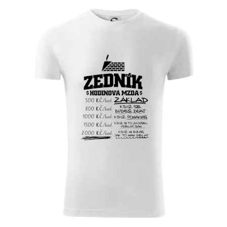 Hodinová mzda zedník
