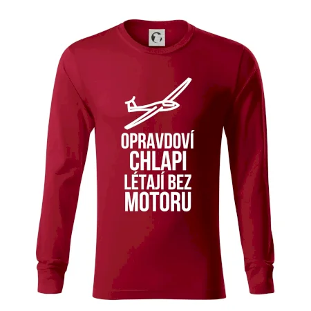 Opravdovi chlapi létají bez motoru