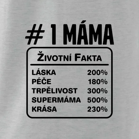 Životní fakta - máma