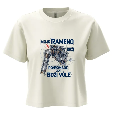 Badminton rameno drží boží vůle
