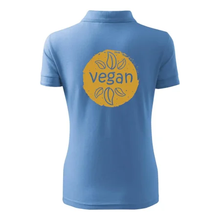 Vegan hnědá kruh