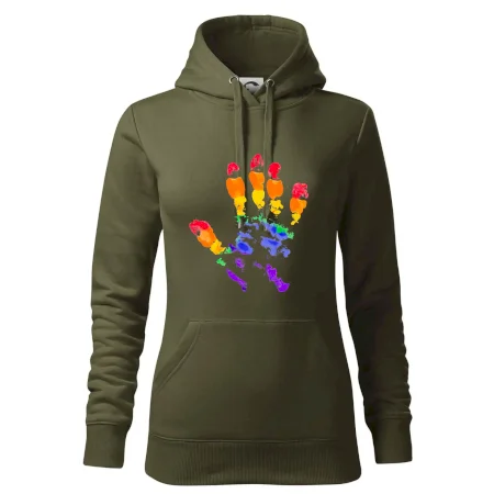 LGBT hand print