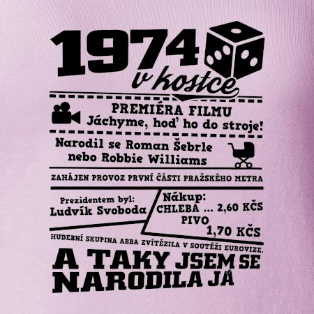 1974 v kostce