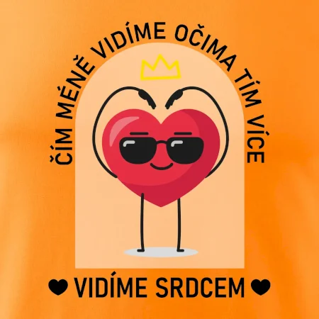 Čím méně vidíme očima tím více vidíme srdcem
