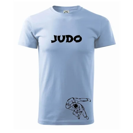 Judo nápis + postavy
