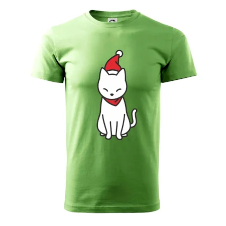 Vánoční kočka sedící