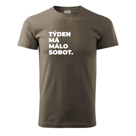 TÝDEN MÁ MÁLO SOBOT.